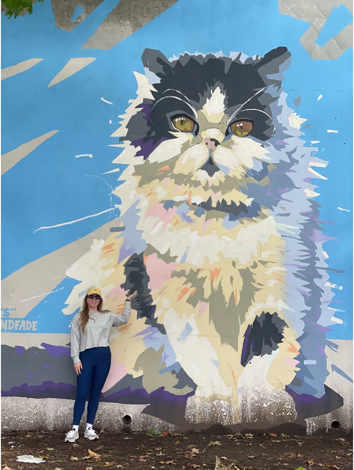 Oats — 16×20 ft mural by Adam Stephenson at Forward Warrior Mural Festival, Cabbagetown, Atlanta, Georgia (2024)