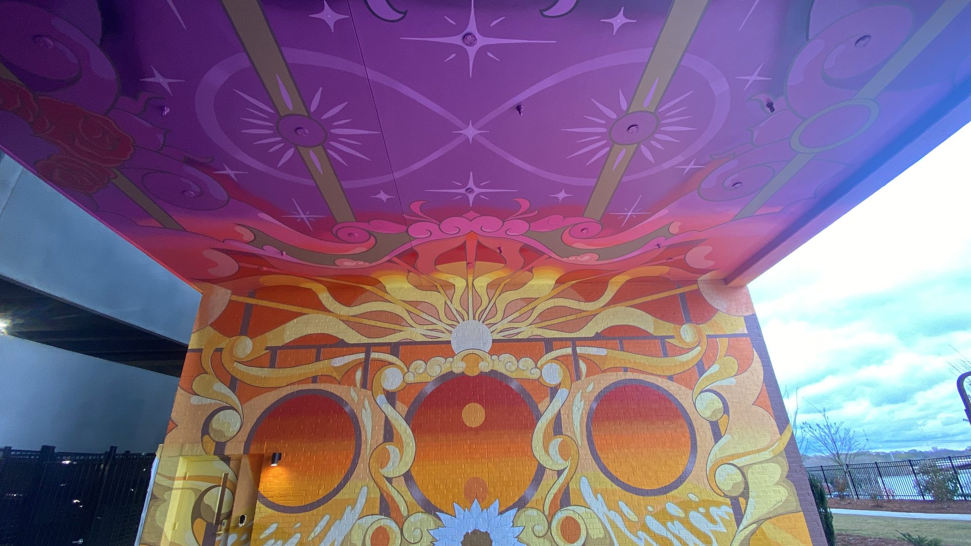 The Hall of the Magician — 3D art installation by Adam Stephenson at The Upton Luxury Apartments, Atlanta, Georgia (2026)