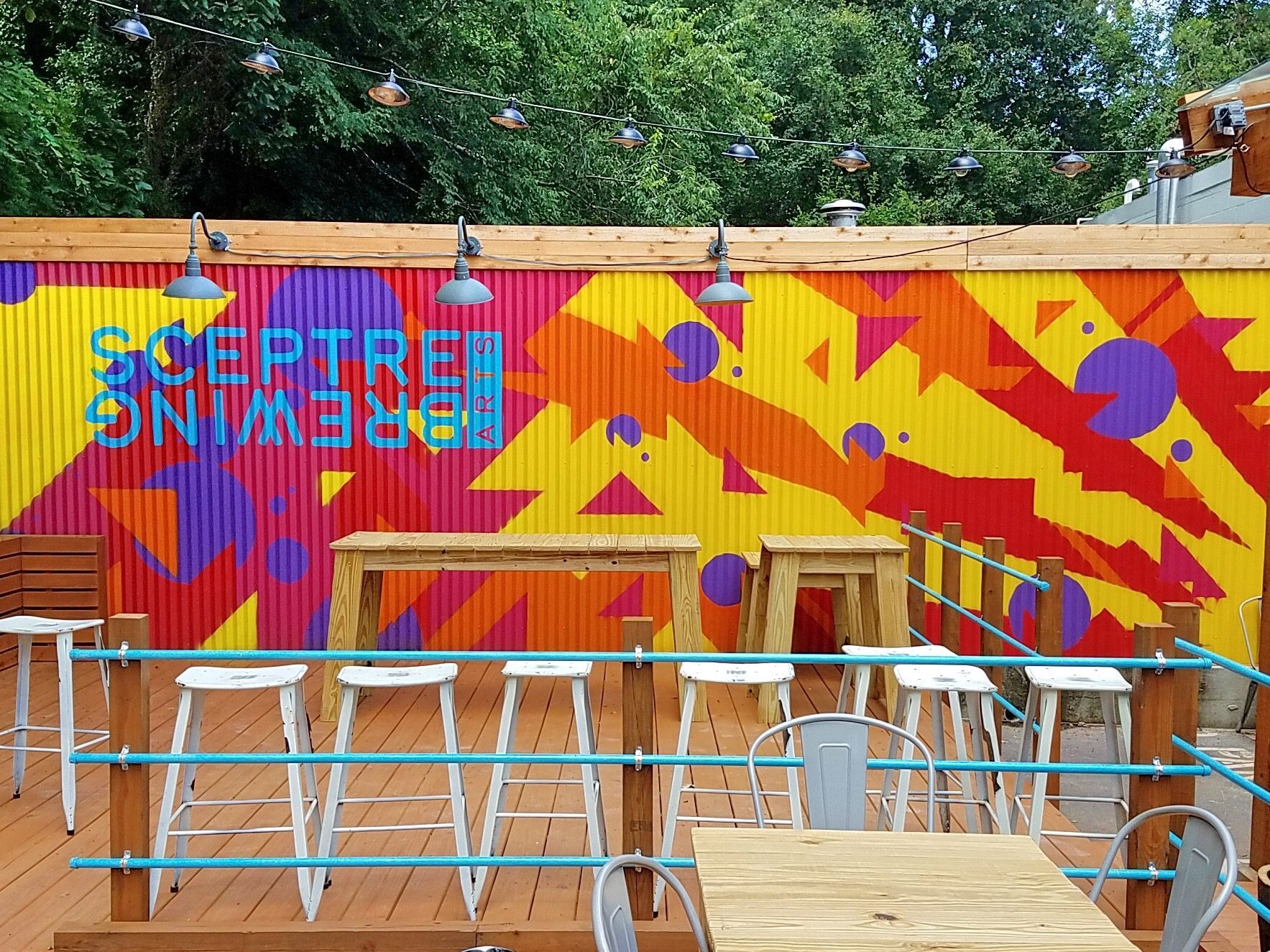 Sceptre Brewing mural, Decatur, GA