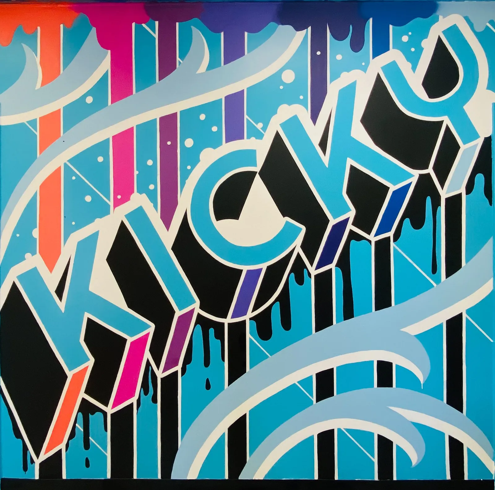Kicky mural